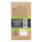 Pralus Trinidad 75% chocolate bar back with French nutrition label