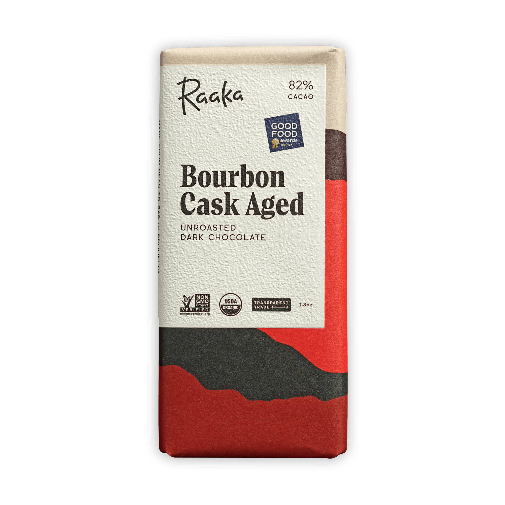 Raaka Bourbon Cask Aged 82%