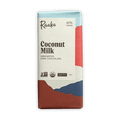 Raaka Coconut Milk 60% unroasted dark chocolate bar package