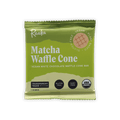 Raaka Matcha Waffle Cone 40% vegan green foil bar, gluten-free dairy-free