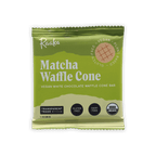 Raaka Matcha Waffle Cone 40% vegan green foil bar, gluten-free dairy-free