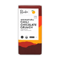 Raaka Momofuku Chili Chocolate 54% bar with vibrant orange-red packaging