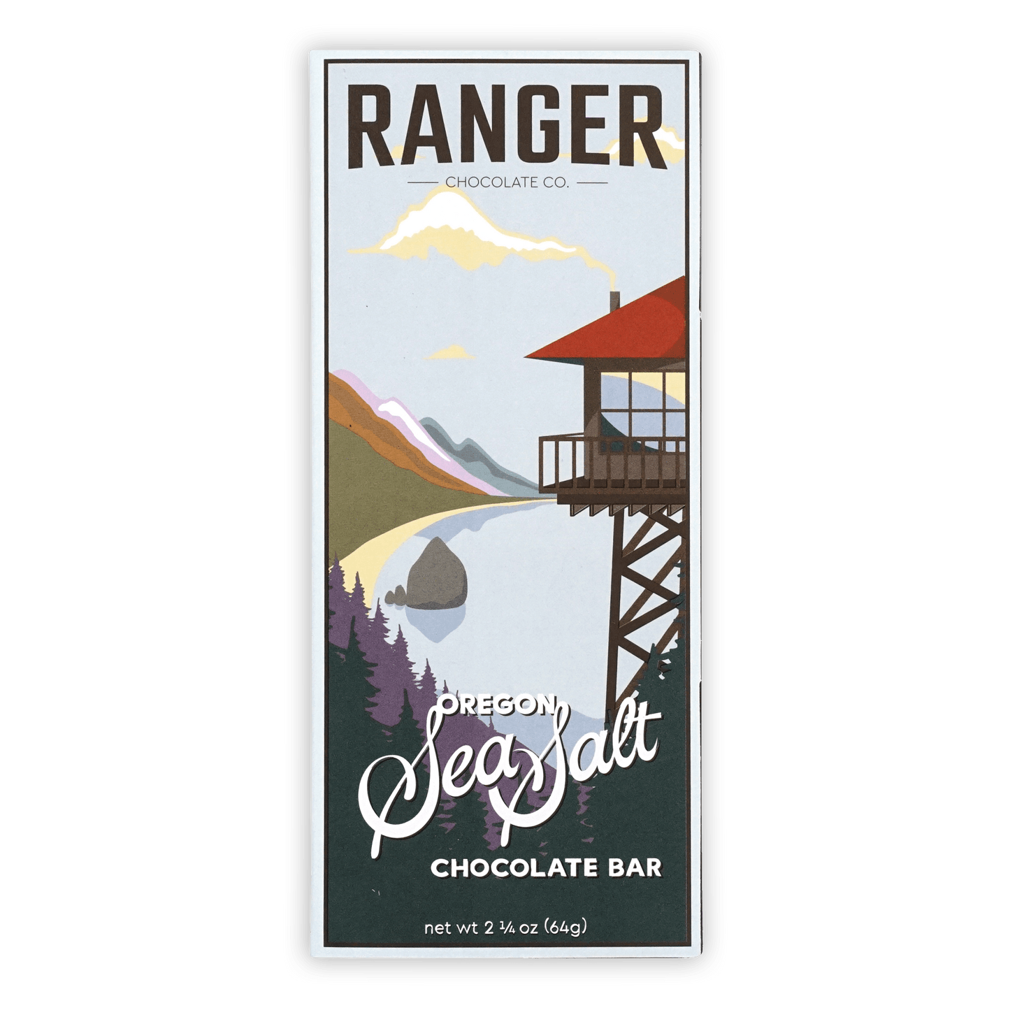 Ranger Dark w/ Oregon Sea Salt 75% chocolate by Ranger Chocolate Co