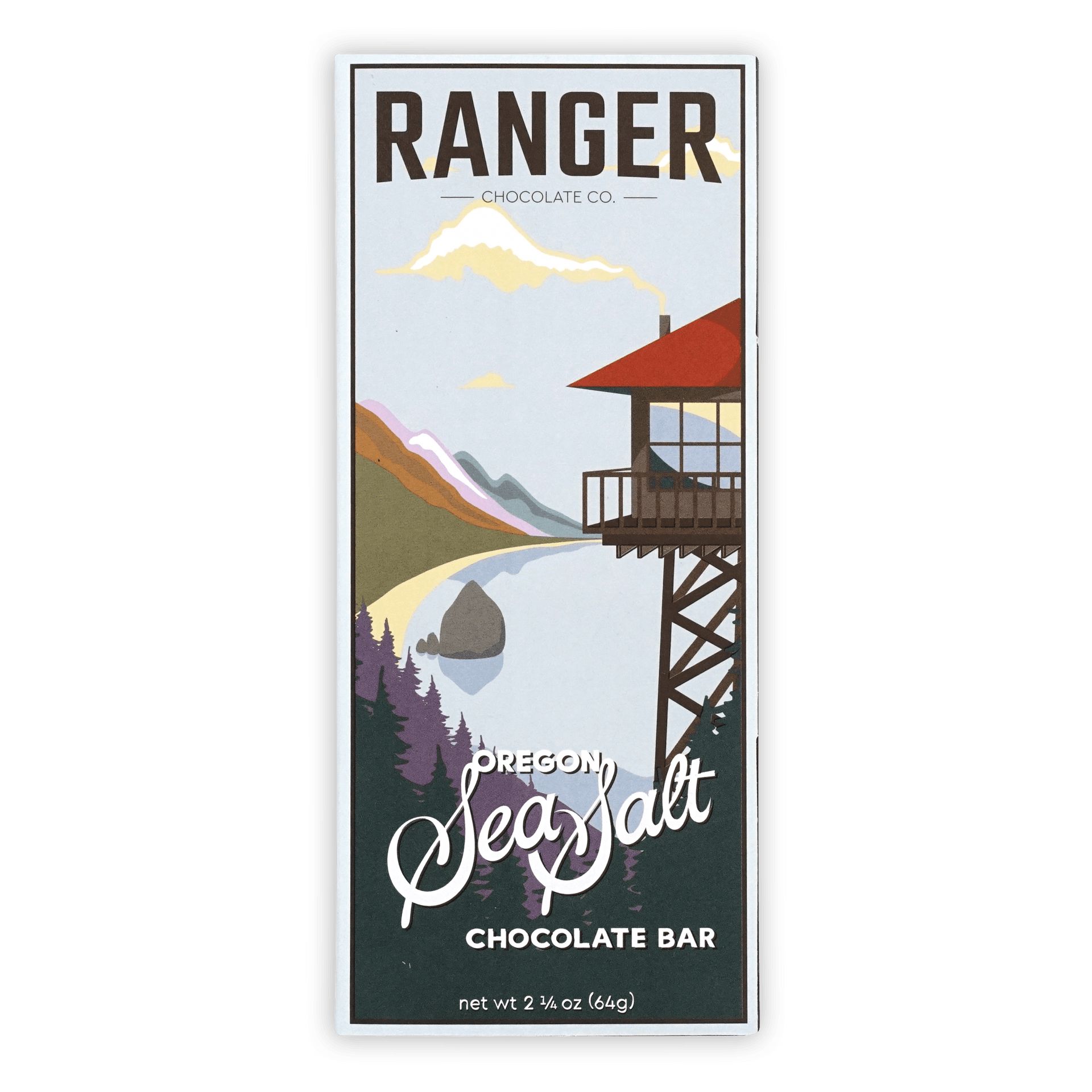Ranger Dark w/ Oregon Sea Salt 75% chocolate by Ranger Chocolate Co