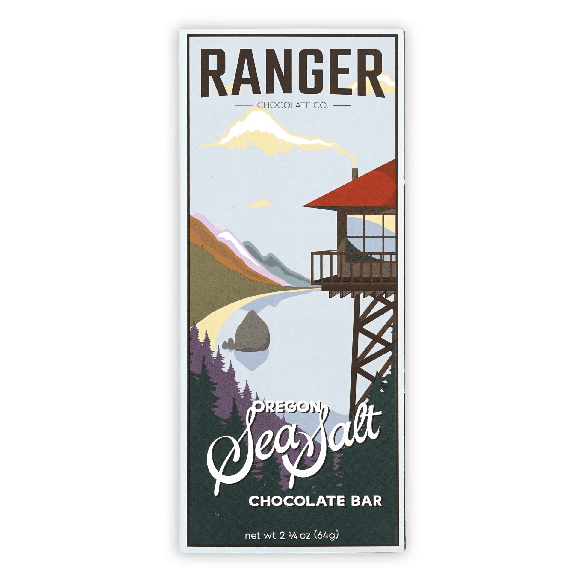 Ranger Dark w/ Oregon Sea Salt 75% chocolate by Ranger Chocolate Co