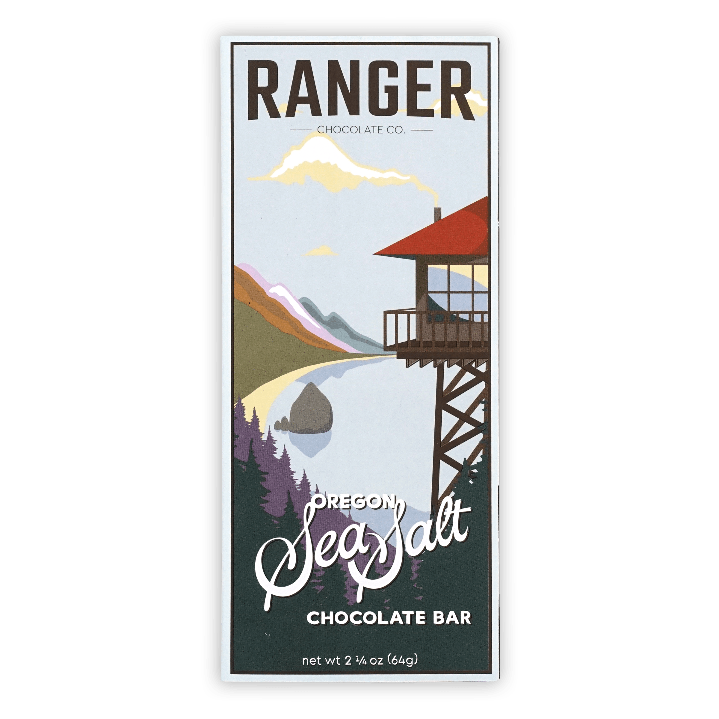 Ranger Dark w/ Oregon Sea Salt 75% chocolate by Ranger Chocolate Co