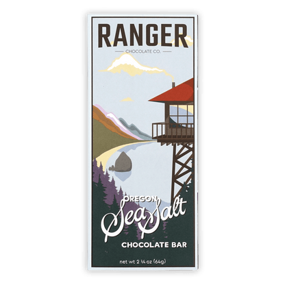 Ranger Dark w/ Oregon Sea Salt 75% chocolate by Ranger Chocolate Co