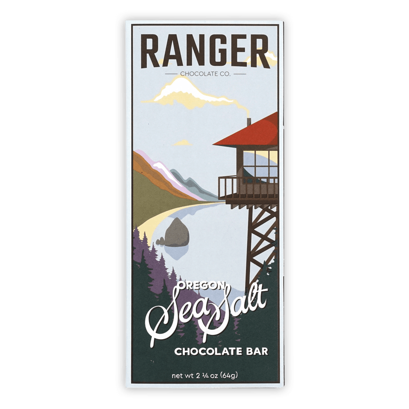 Ranger Dark w/ Oregon Sea Salt 75% chocolate by Ranger Chocolate Co