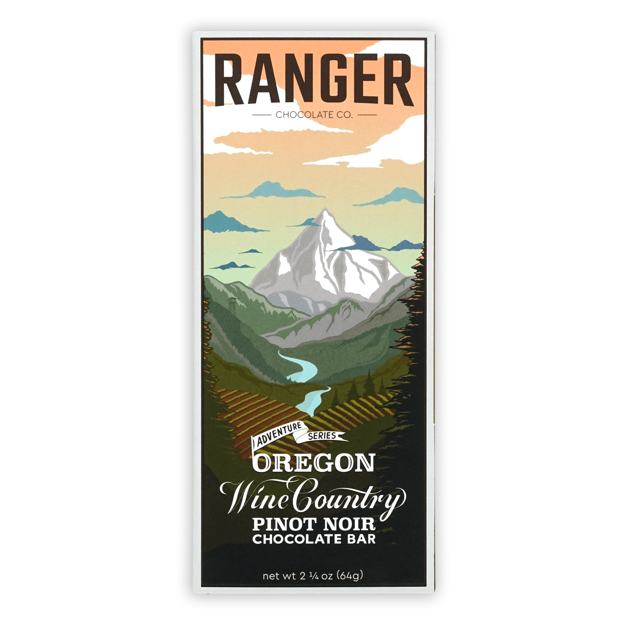 Ranger Dark Oregon Wine Country Pinot Noir chocolate by Ranger Chocolate Co
