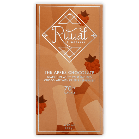 Ritual Après Chocolate 70% (Raspberry & Sparkling Wine)