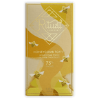Ritual Honeycomb Toffee 75% dark chocolate bar in gold foil