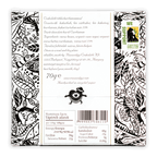 Rózsavölgyi Csokoládé 73% dark chocolate with cardamom black and white wrapper