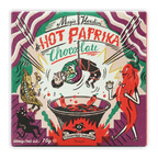 Rózsavölgyi Csokoládé Eros 73% hot paprika chocolate box illustration