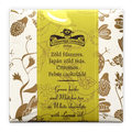 Rózsavölgyi Csokoládé white chocolate bar with matcha, spices and lemon oil