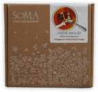 Soma chocolatemaker crème brûlée white chocolate bark box, 125g