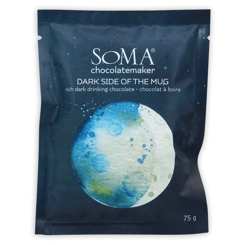 Soma Dark Side of the Mug dark drinking chocolate 75g pouch