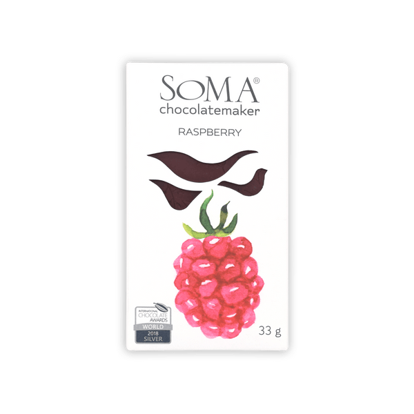 Soma Mini Raspberry Chocolate Bar Tart & Intense Flavor – Bar & Cocoa