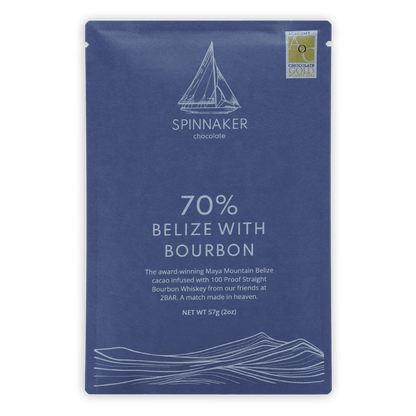 Spinnaker Chocolate Belize w/ Bourbon 70%