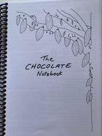 The Chocolate Notebook with cocoa pods cover art