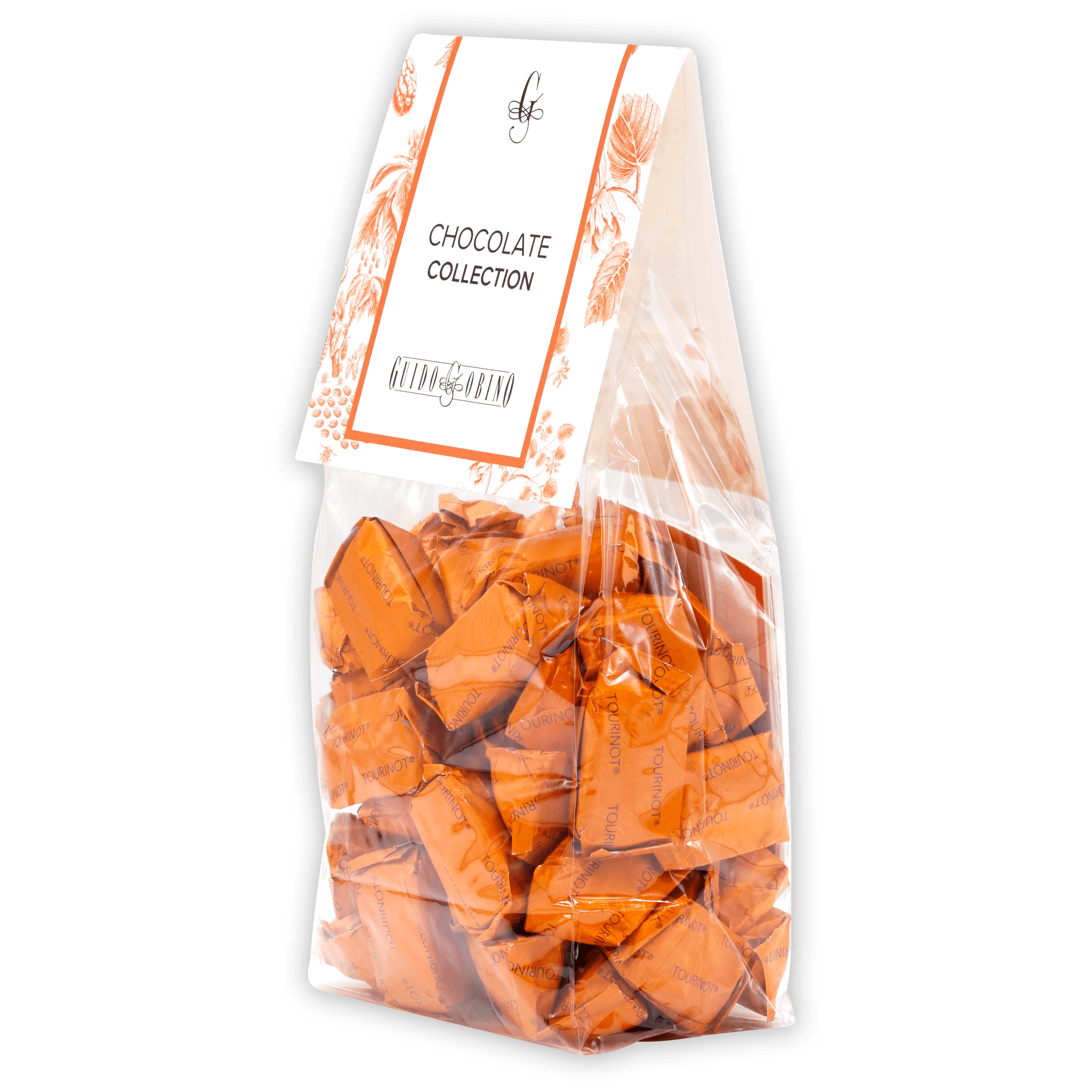 Guido Gobino Tourinot Classico bag of Gianduja chocolate collection
