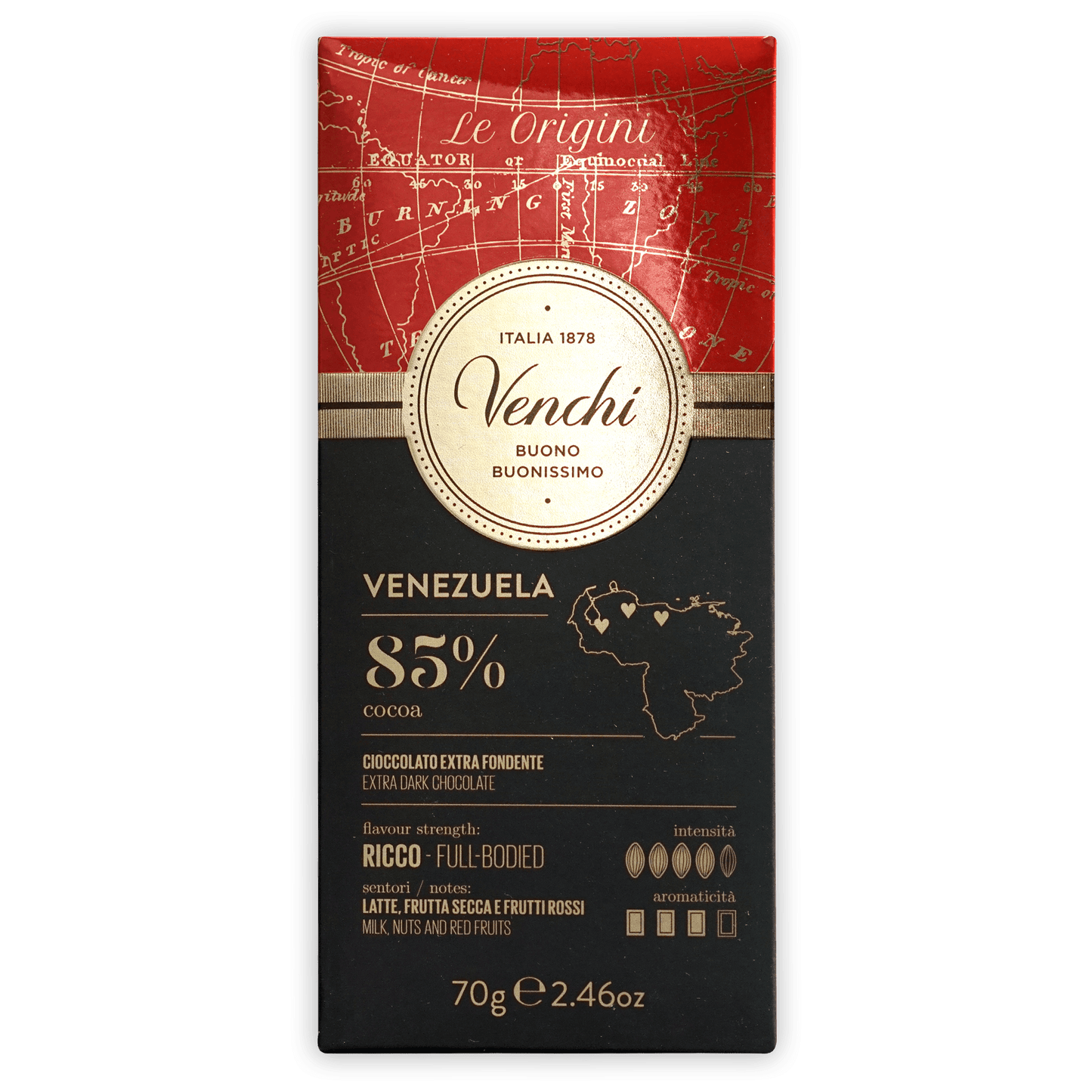 Venchi Dark Chocolate Venezuela 85%