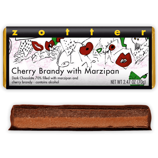 Zotter Cherry Brandy w/ Marzipan (Filled)