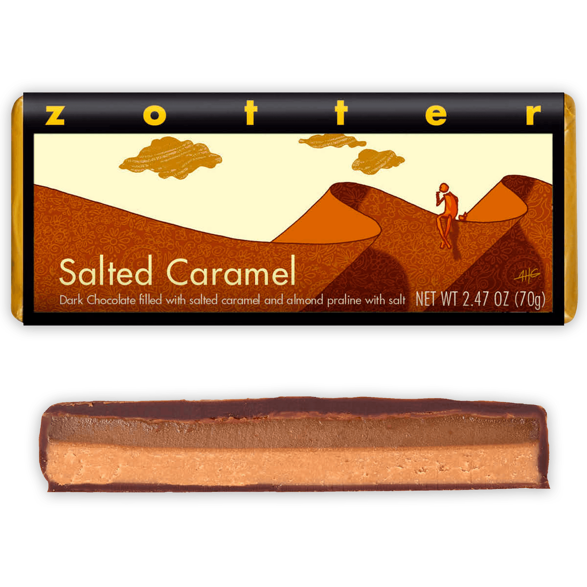 Zotter Salted Caramel 70% (Filled)