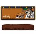 Zotter Whisky 70% dark chocolate bar with whisky cream filling